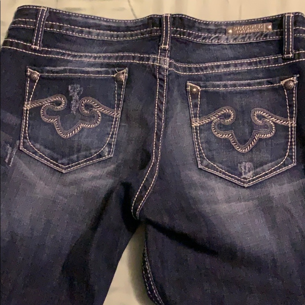Rerock Jeans from Express say 12R but are long